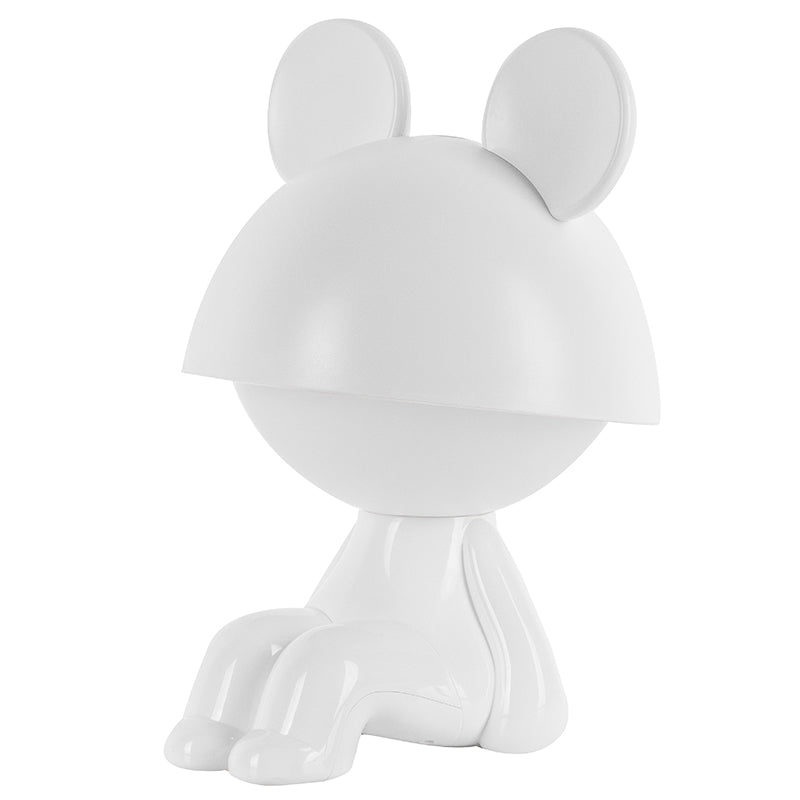 LED light lamp with battery Kite Cute Mouse K25-316-2-1, white