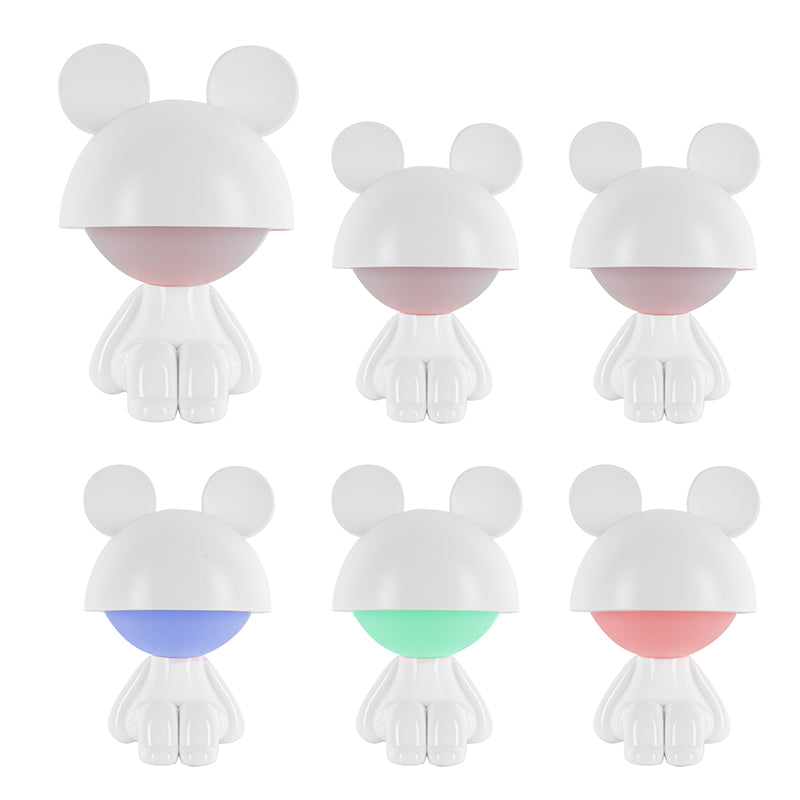 LED light lamp with battery Kite Cute Mouse K25-316-2-1, white