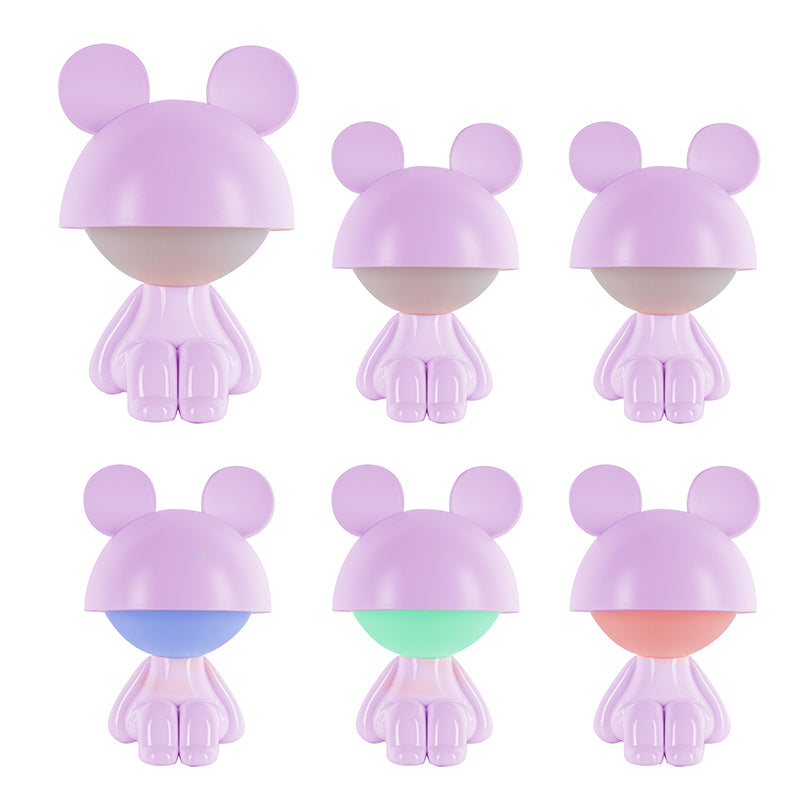 LED light lamp with battery Kite Cute Mouse K25-316-2-5, purple