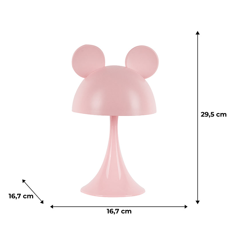 LED light lamp with battery Kite Simple Mouse K25-317-2-2, pink