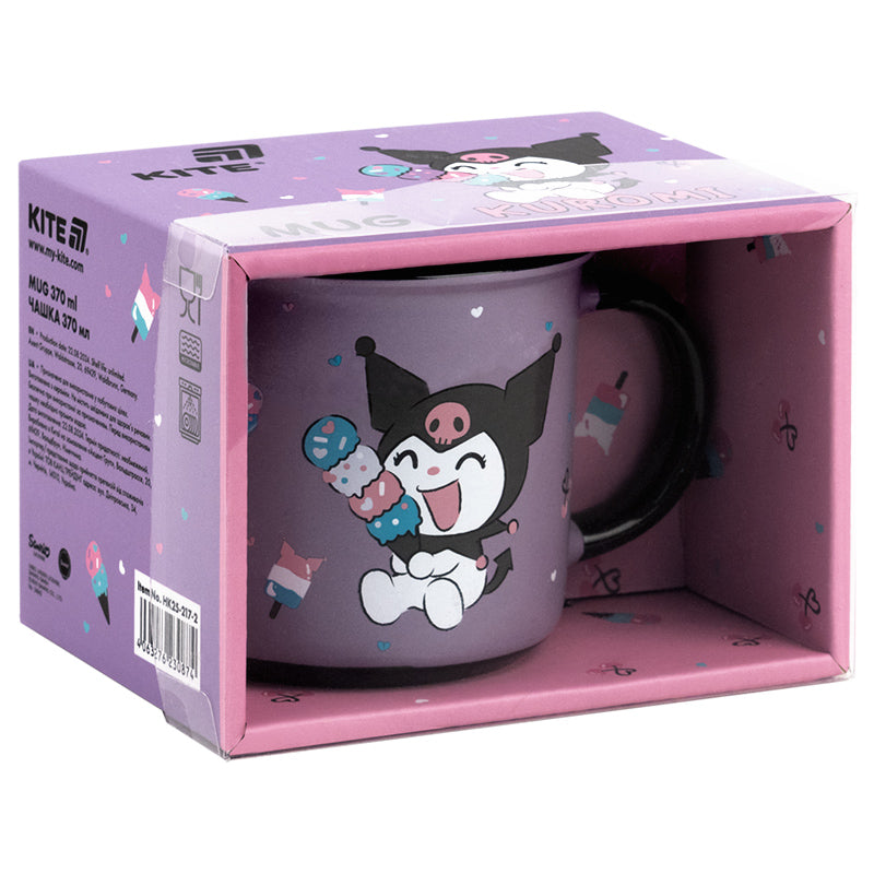 Mug Kite Kuromi HK25-217-2, 370 ml