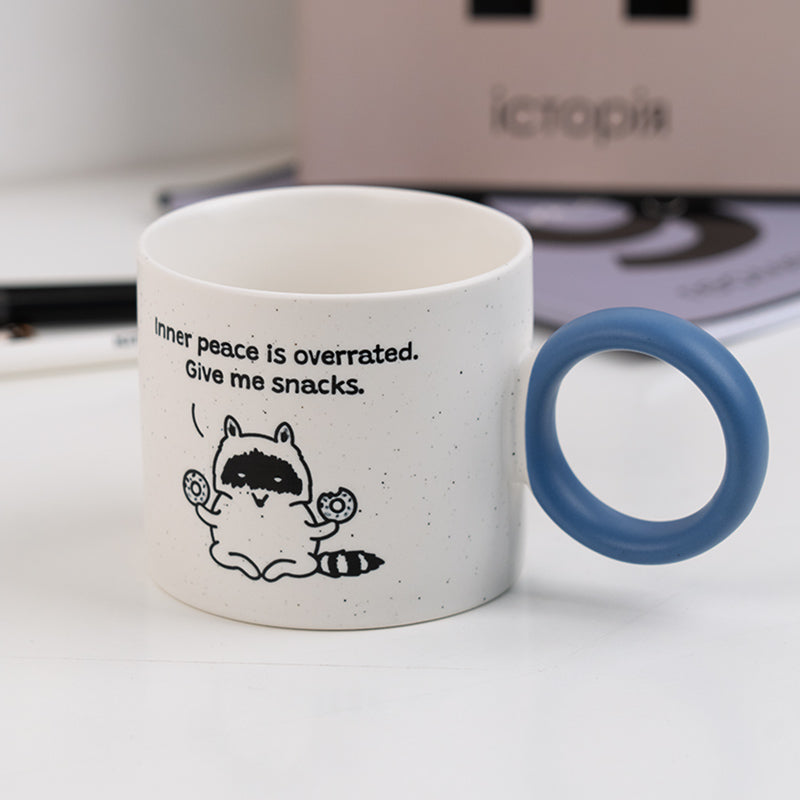 Mug Kite Donut racoon K25-220-2, 370 ml