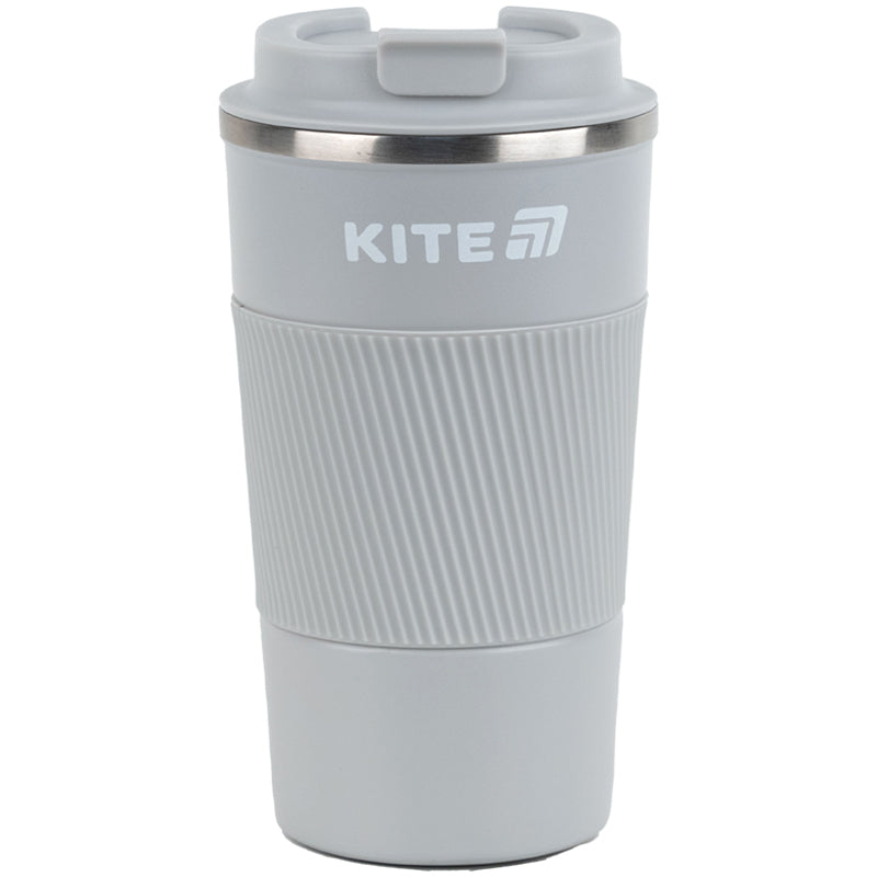 Термокружка Kite K25-458-1, 510 мл, сіра