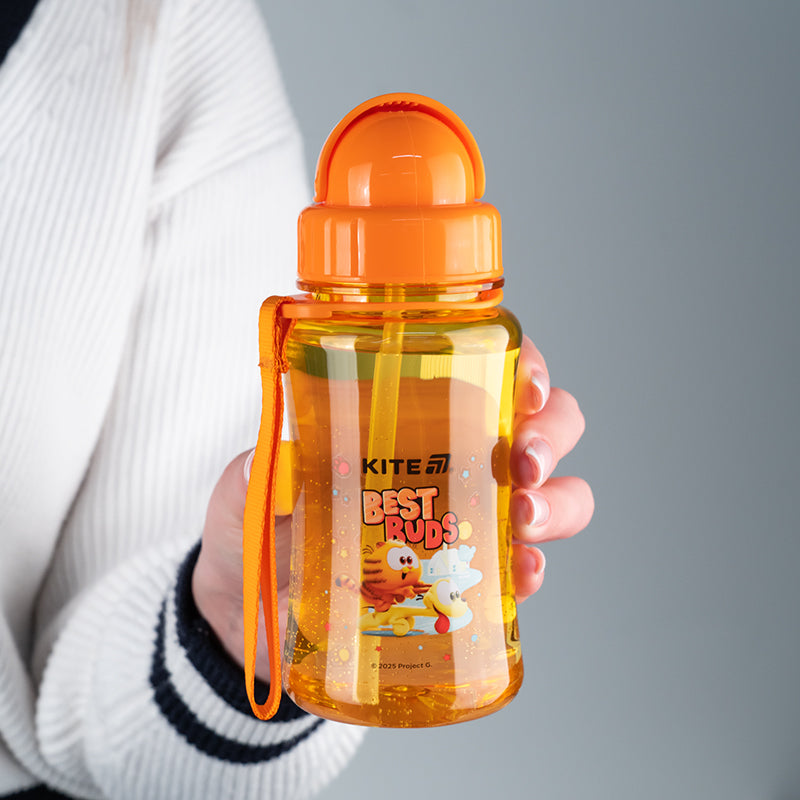 Water bottle Kite Garfield GF25-399, 350 ml, orange