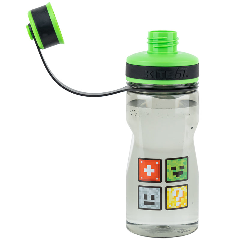 Water bottle Kite Multiplayer K25-397-1, 500 ml, black