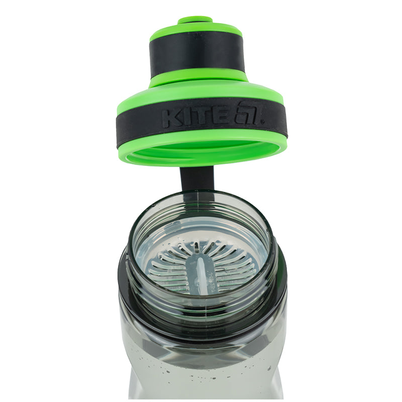 Water bottle Kite Multiplayer K25-397-1, 500 ml, black