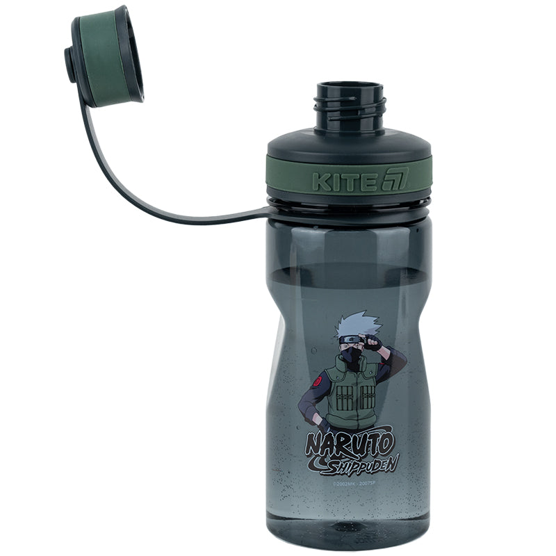 Water bottle Kite Naruto NR25-397, 500 ml, grey