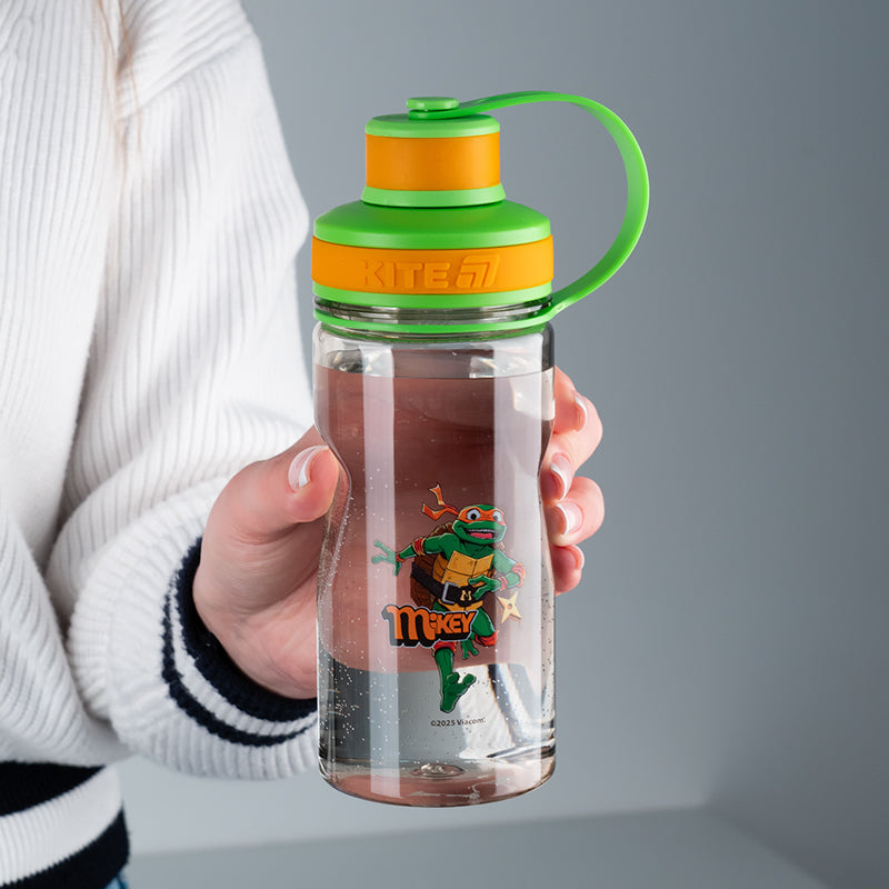 Water bottle Kite Ninja Turtles NT25-397, 500 ml, grey