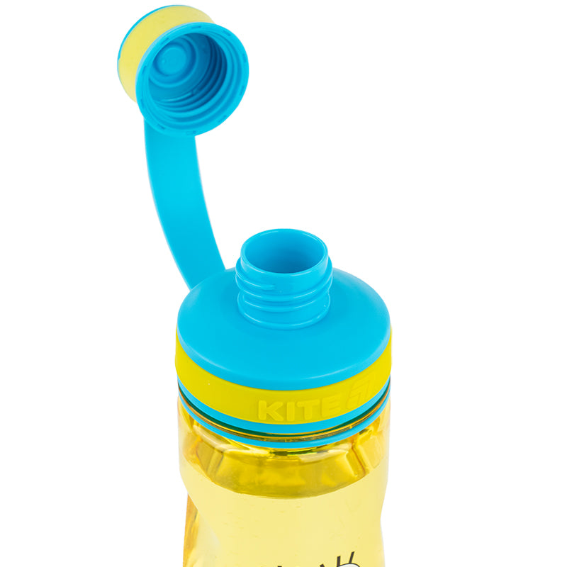 Water bottle Kite Sponge Bob SB25-397, 500 ml, yellow