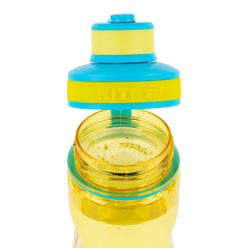 Water bottle Kite Sponge Bob SB25-397, 500 ml, yellow