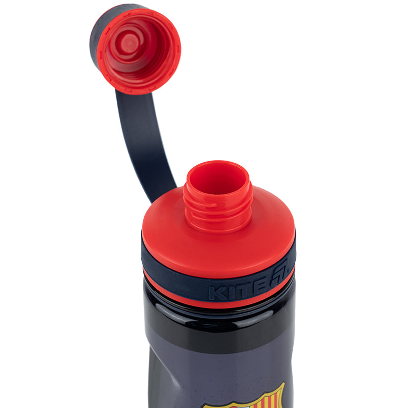 Water bottle Kite FC Barcelona BC25-397, 500 ml, blue