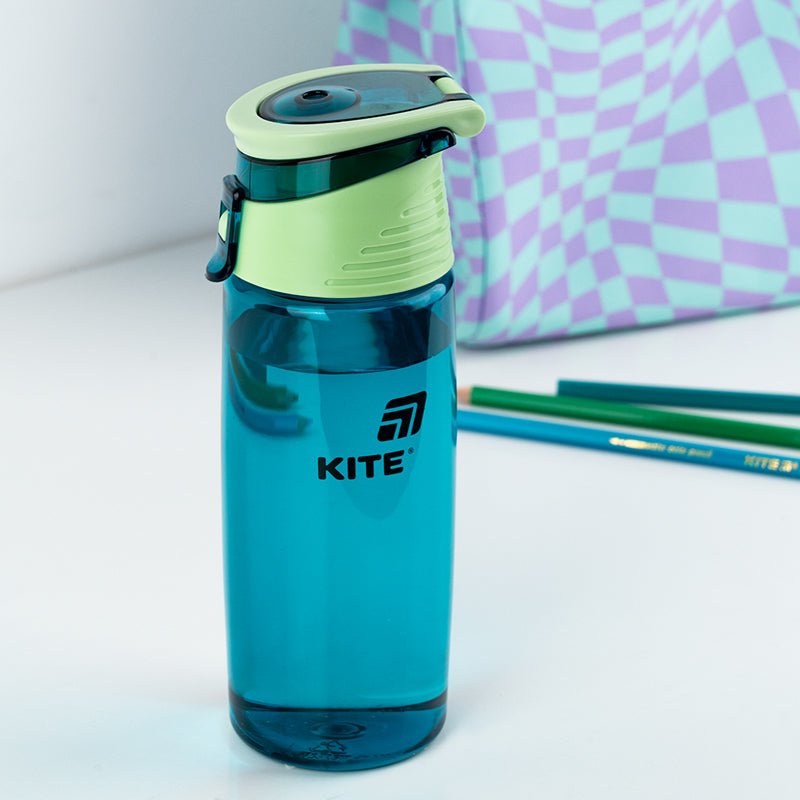 Water bottle Kite K25-401-2, 550 ml, emerald