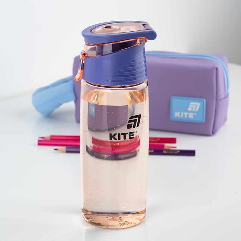Water bottle Kite K25-401-4, 550 ml, pink