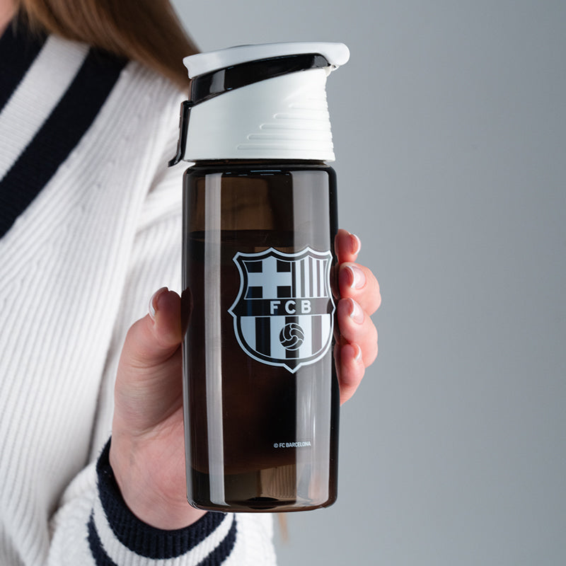 Water bottle Kite FC Barcelona BC25-401, 550 ml, black