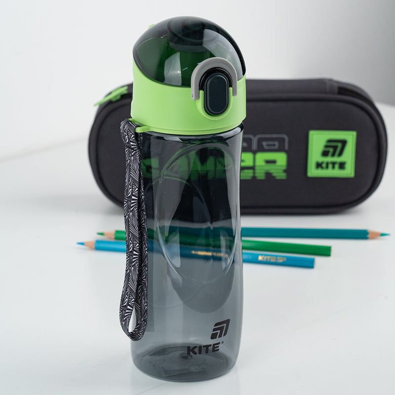 Water bottle Kite K25-400-2, 530 ml, grey