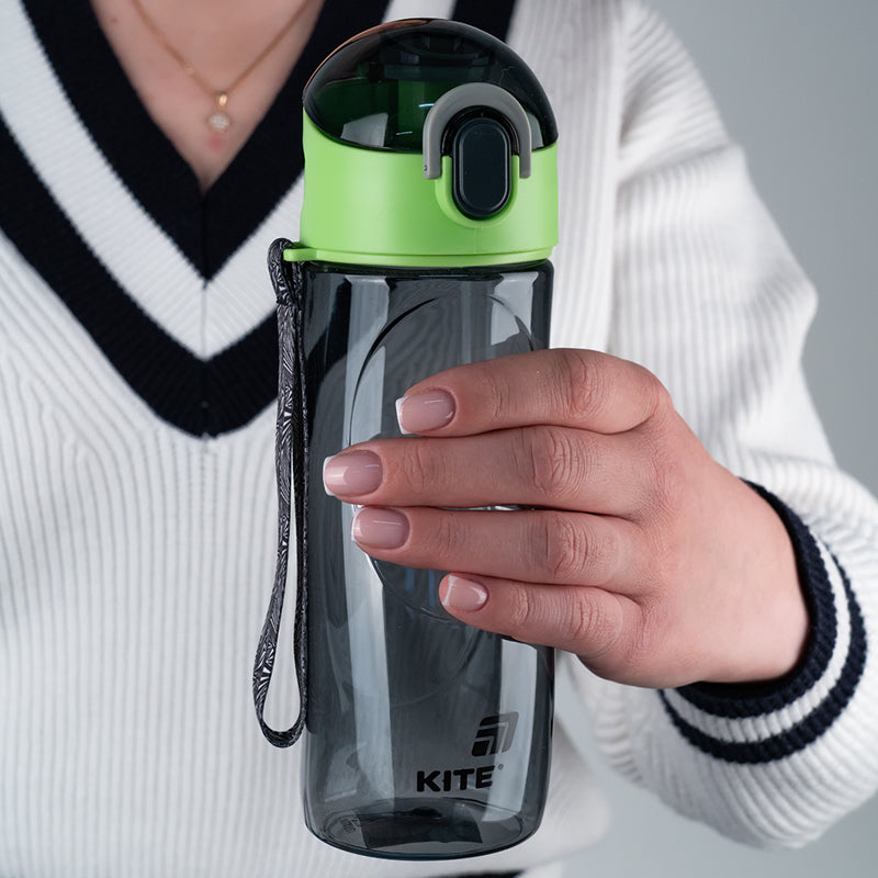 Water bottle Kite K25-400-2, 530 ml, grey