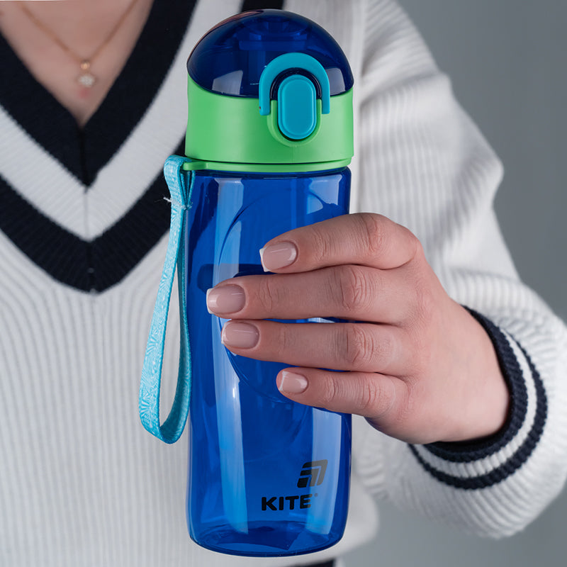 Water bottle Kite K25-400-3, 530 ml, blue