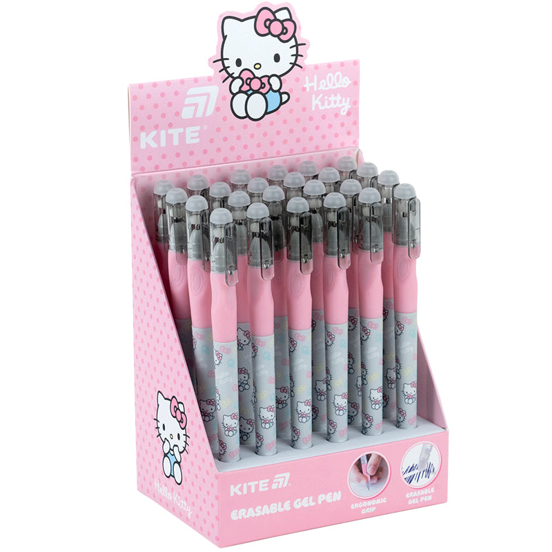 Gel pen "write-erase" Kite Smart Hello Kitty HK25-098, blue