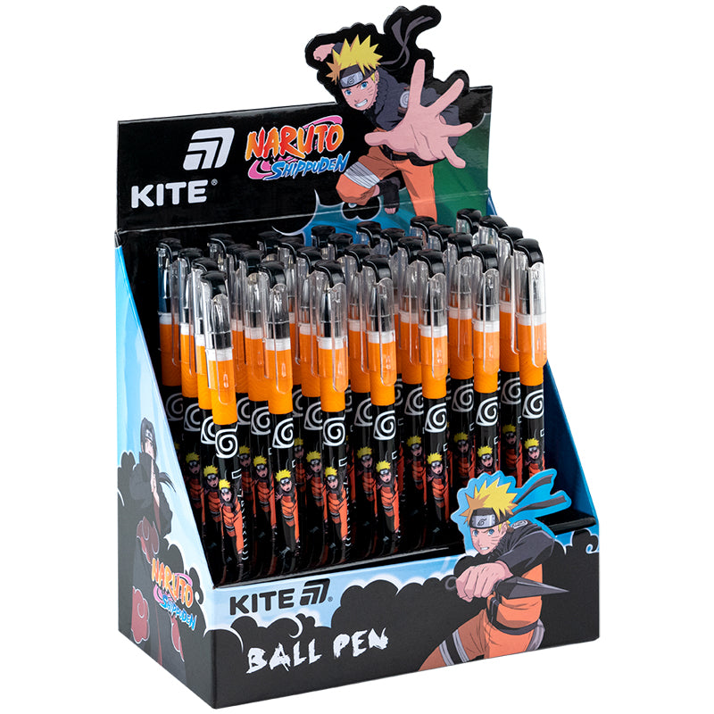 Ручка кулькова Kite Naruto NR25-032, синя