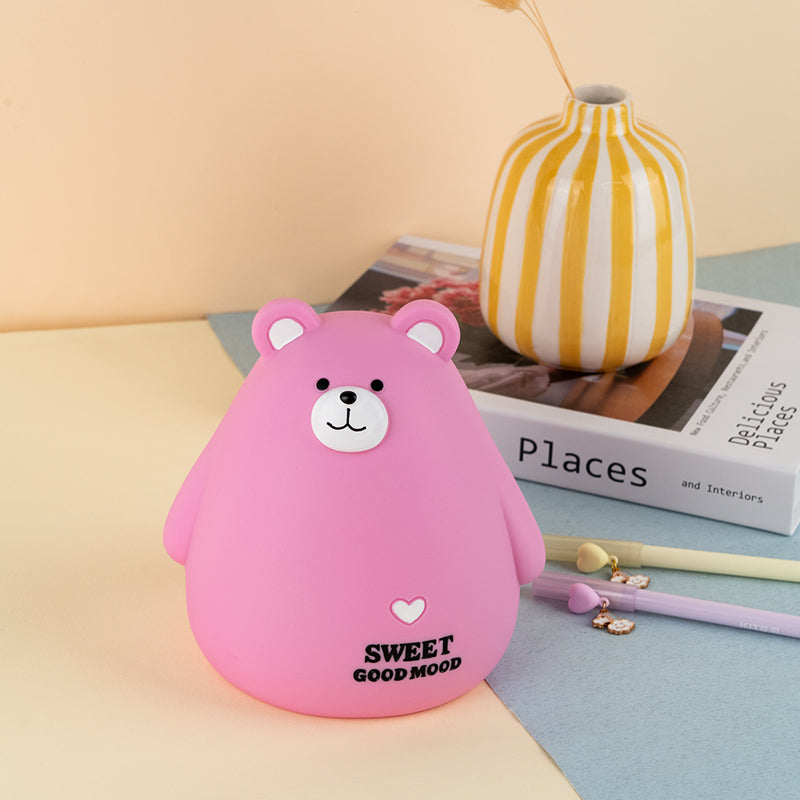 Coin bank Kite Pink Bear K25-498-7