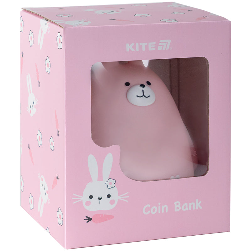Coin bank Kite Pink Bunny K25-498-9