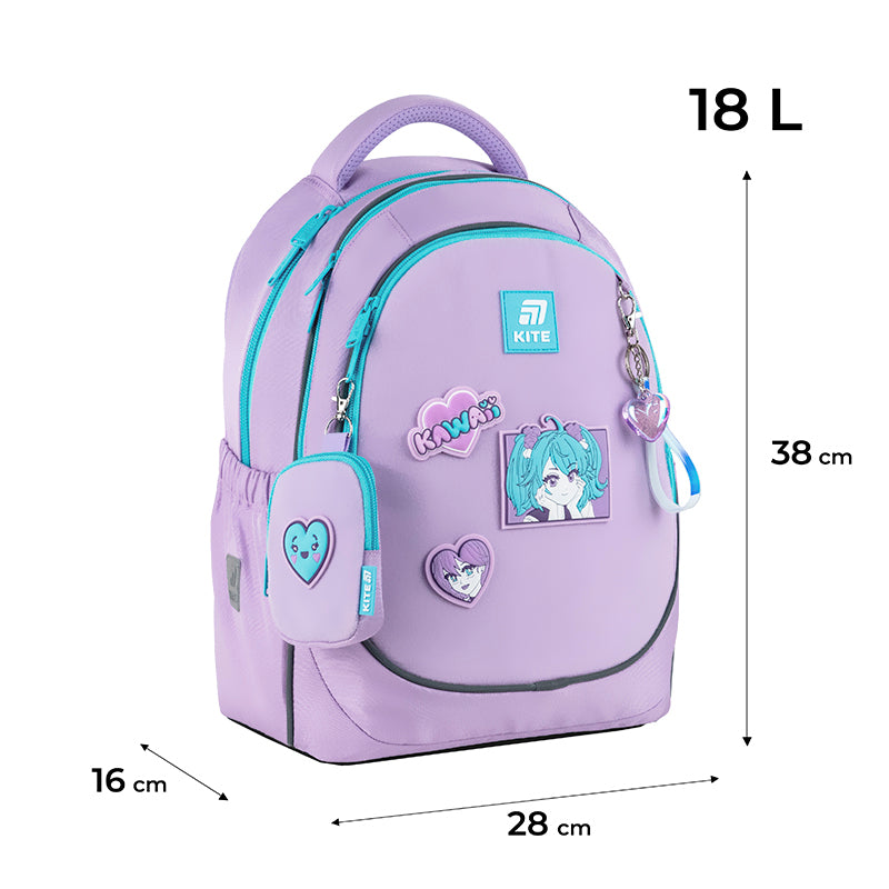 Рюкзак шкільний Kite Education Kawaii Love K25-700M-6