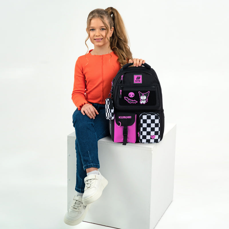 Рюкзак Kite Education teens Kuromi HK25-2587M-2