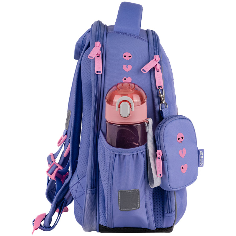 School backpack hard shaped Kuromi HK25-555S-2