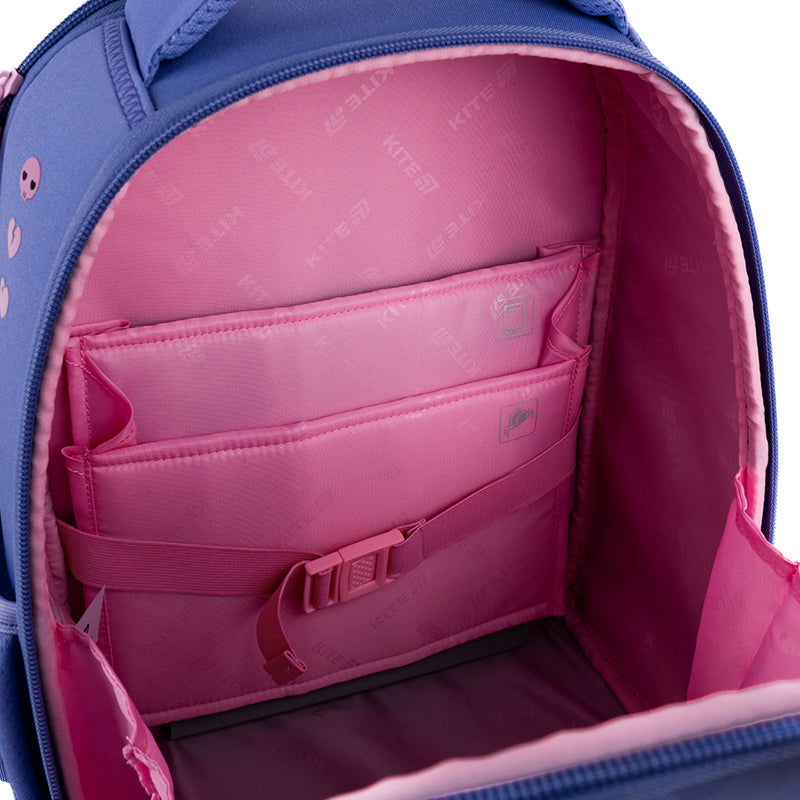 School backpack hard shaped Kuromi HK25-555S-2