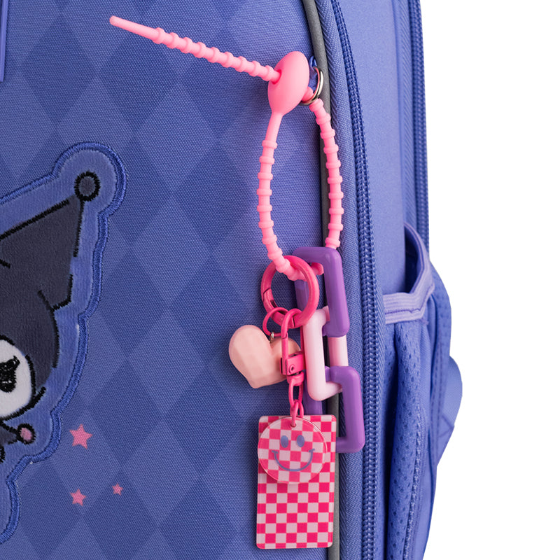 School backpack hard shaped Kuromi HK25-555S-2