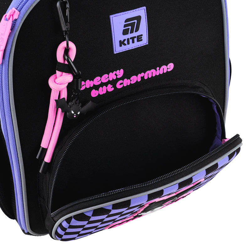 Рюкзак шкільний каркасний Kite Education Kuromi HK25-556M