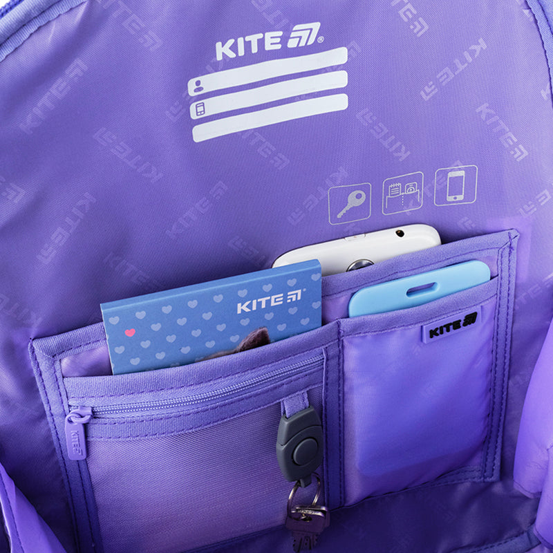 Рюкзак шкільний каркасний Kite Education Kuromi HK25-556M