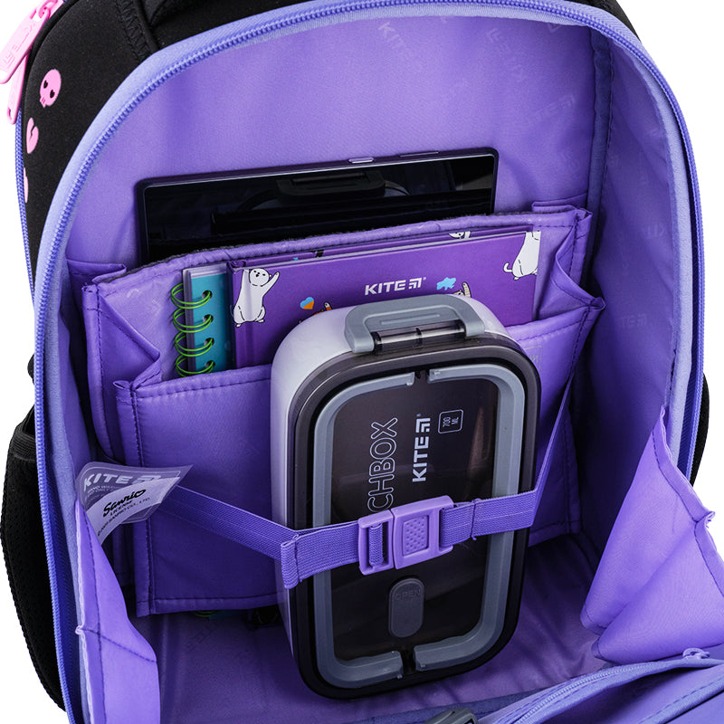 Рюкзак шкільний каркасний Kite Education Kuromi HK25-556M