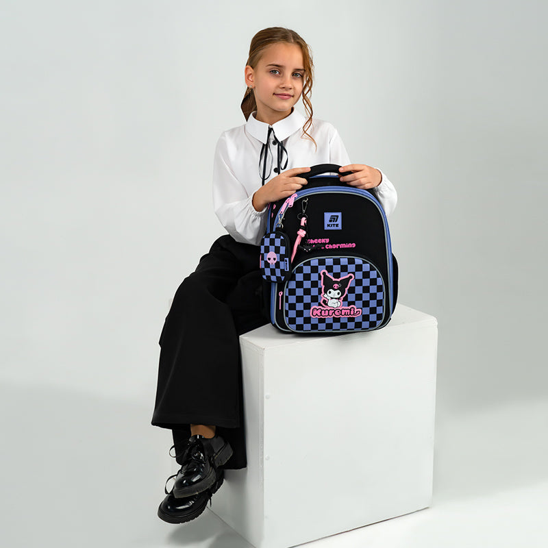 Рюкзак шкільний каркасний Kite Education Kuromi HK25-556M