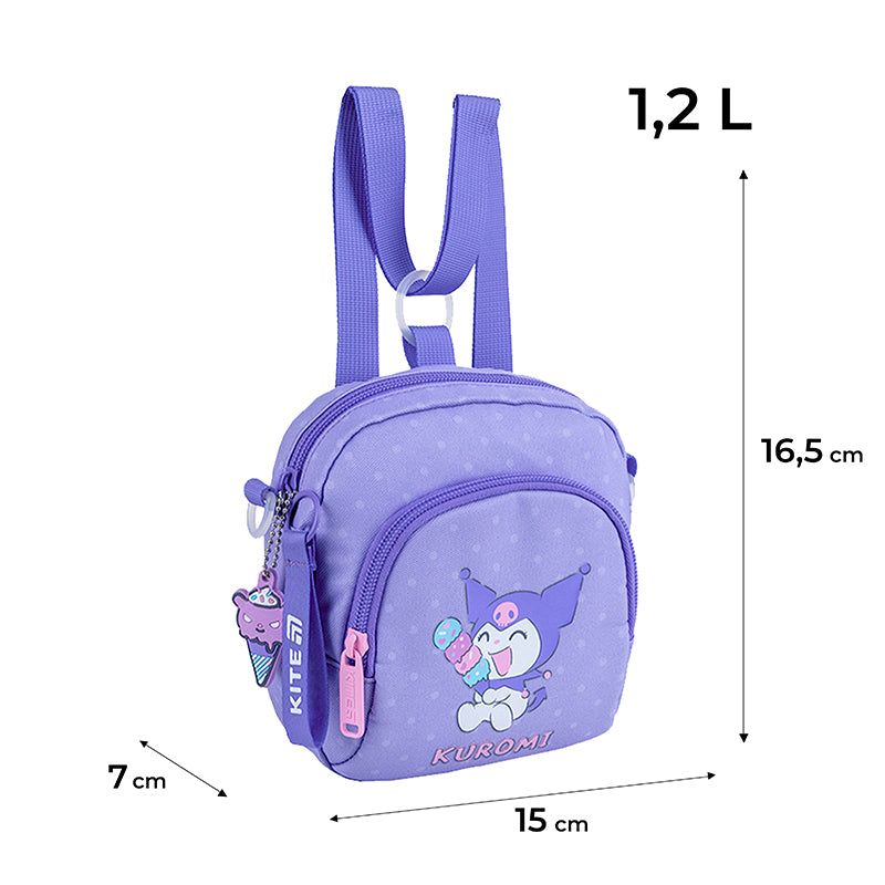 Сonvertible bag Kite Kids Kuromi HK25-2620-2