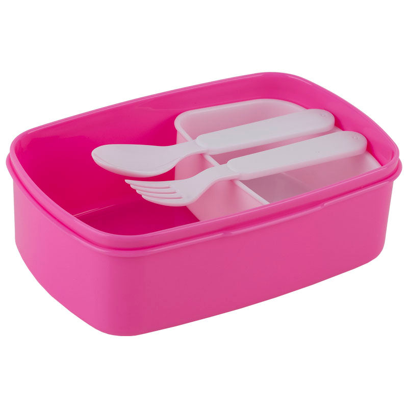 Lunchbox with fork and spoon Kite Kuromi HK25-163-2, 750 ml