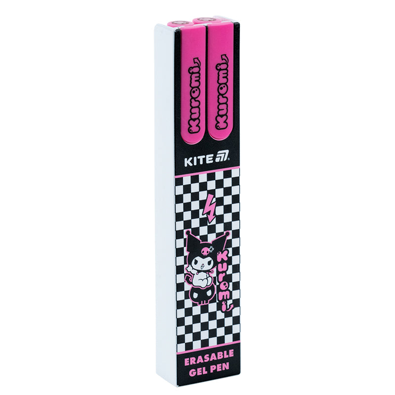 Gel pen "write-erase" Kite Kuromi HK25-069, blue, 2 pcs in a case