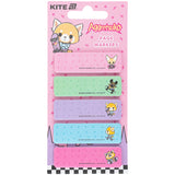 Закладка паперова з малюнком Kite Aggretsuko AR25-480, 100 шт, 5х15х50 мм, прямокутна Закладка паперова з малюнком Kite Aggretsuko AR25-480, 100 шт, 5х15х50 мм, прямокутна
