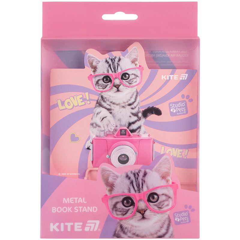 Підставка для книг Kite  Studio Pets SP25-392, металева