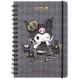 Spiral notebook Kuromi HK25-190, A5, 80 sheets, squared Spiral notebook Kuromi HK25-190, A5, 80 sheets, squared