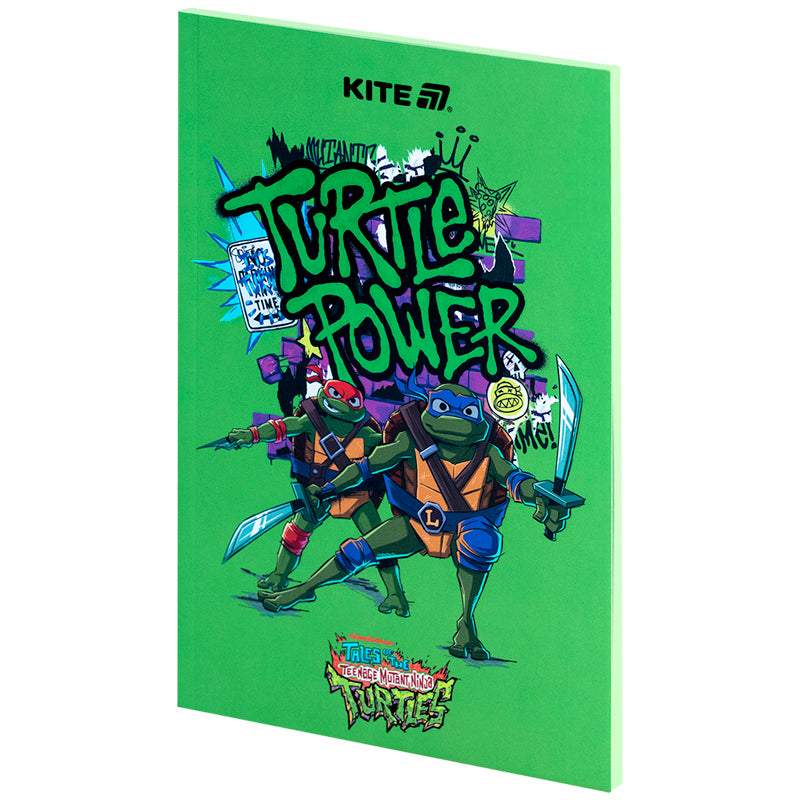 Блокнот Kite Ninja Turtles NT25-193-1, термобіндер, А5, 64 аркуші, нелінований