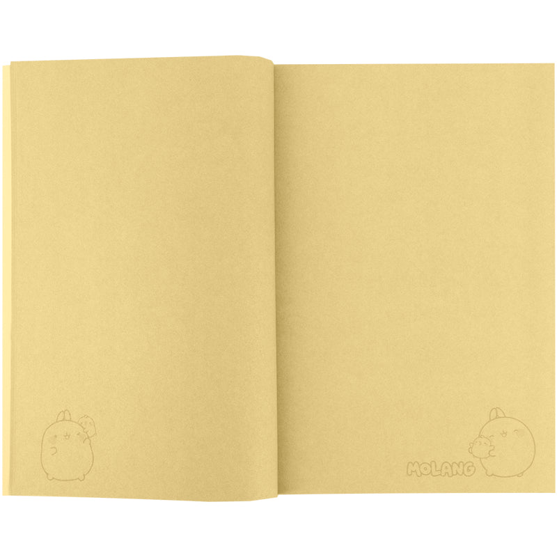 Notebook Kite Molang ML25-193, thermobinder, А5, 64 sheets, blank