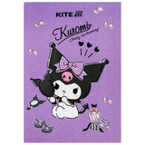 Notepad Kite Kuromi HK25-194-2,  A5, 50 sheeets, squared Notepad Kite Kuromi HK25-194-2,  A5, 50 sheeets, squared