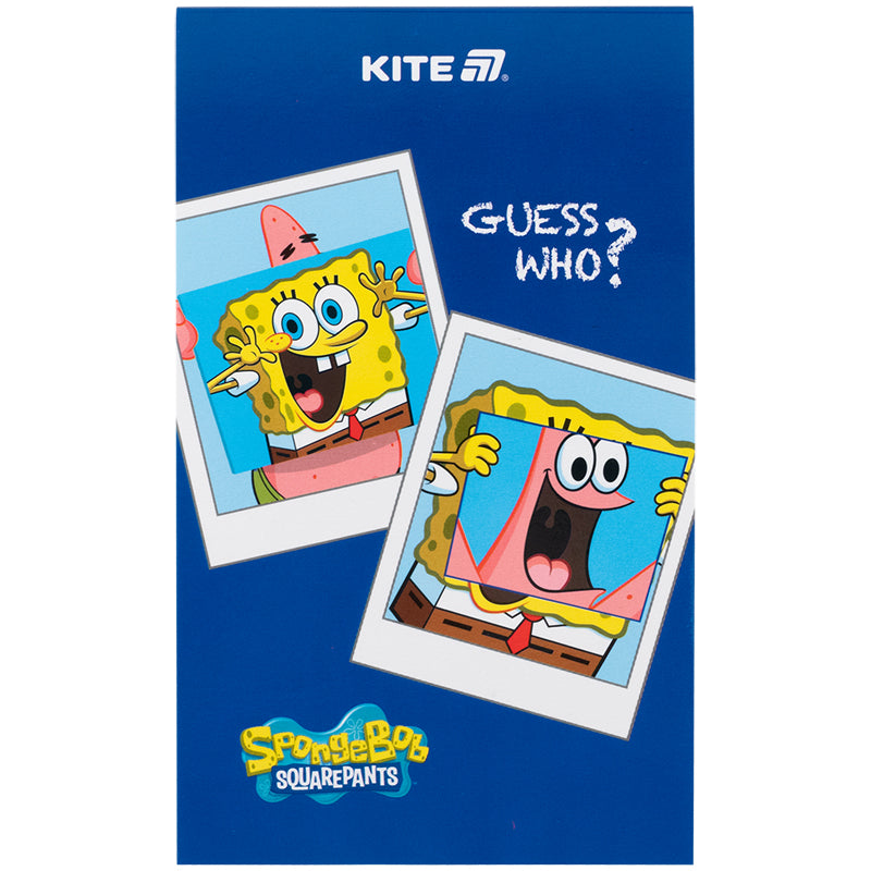 Блокнот-планшет Kite Sponge Bob SB25-195, A6, 50 аркушів, нелінований