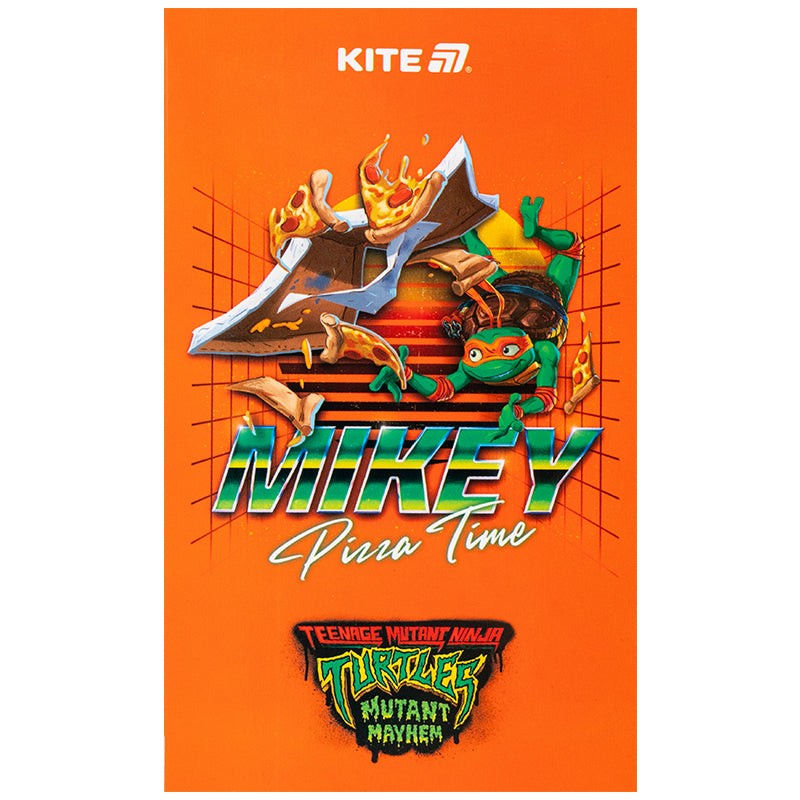 Блокнот-планшет Kite Ninja Turtles NT25-195, A6, 50 аркушів, нелінований