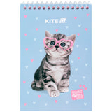 Блокнот на спіралі Kite Studio Pets SP25-196, А6, 48 аркушів, нелінований Блокнот на спіралі Kite Studio Pets SP25-196, А6, 48 аркушів, нелінований