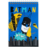 Блокнот на спіралі Kite DC Comics DC25-196, А6, 48 аркушів, нелінований Блокнот на спіралі Kite DC Comics DC25-196, А6, 48 аркушів, нелінований