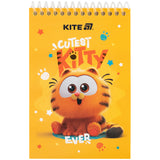 Блокнот на спіралі Kite Garfield GF25-196, А6, 48 аркушів, нелінований Блокнот на спіралі Kite Garfield GF25-196, А6, 48 аркушів, нелінований