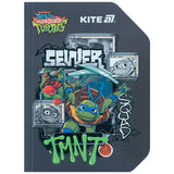 Блокнот Kite Ninja Turtles NT25-223, А6, 60 аркушів, клітинка Блокнот Kite Ninja Turtles NT25-223, А6, 60 аркушів, клітинка