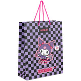 Пакет паперовий подарунковий Kite Kuromi HK25-266-2, 26х32см Пакет паперовий подарунковий Kite Kuromi HK25-266-2, 26х32см